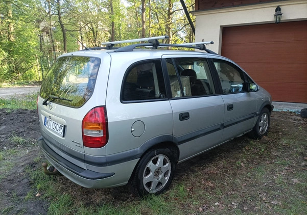 Opel Zafira cena 2900 przebieg: 384317, rok produkcji 2001 z Otwock małe 497